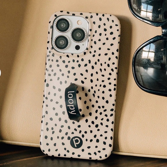 Loopy Case for iPhone 12 Pro Max- Mocha Dots - Picture 4 of 13